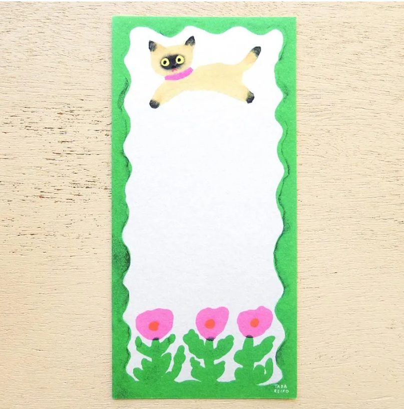 Cozyca Tada Reiko Notepad - C Is For Cat