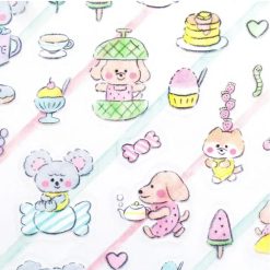 Cozyca Echigawa Noriyuki Stickers - Snacks and Animals