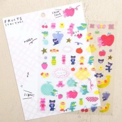 Cozyca Echigawa Yuki Itoi Stickers - Fruits