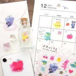 Cozyca Echigawa Yuki Itoi Stickers - Fruits