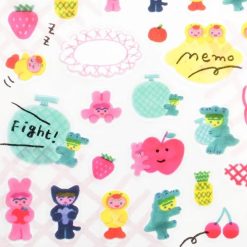 Cozyca Echigawa Yuki Itoi Stickers - Fruits