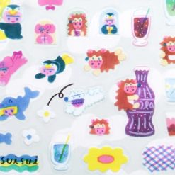 Cozyca Yuki Itoi Stickers - Juice