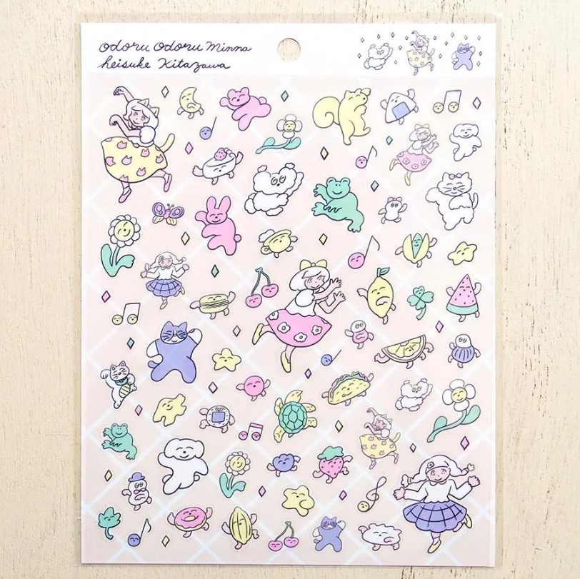 Cozyca Heisuke Kitazawa Stickers - Everyone