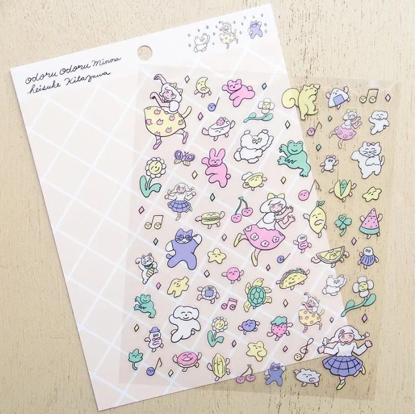 Cozyca Heisuke Kitazawa Stickers - Everyone
