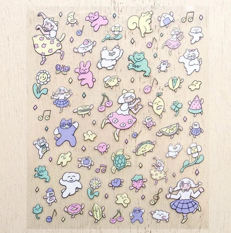 Cozyca Heisuke Kitazawa Stickers - Everyone