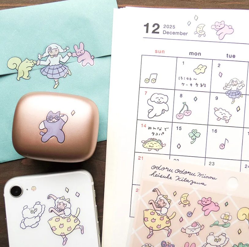 Cozyca Heisuke Kitazawa Stickers - Everyone