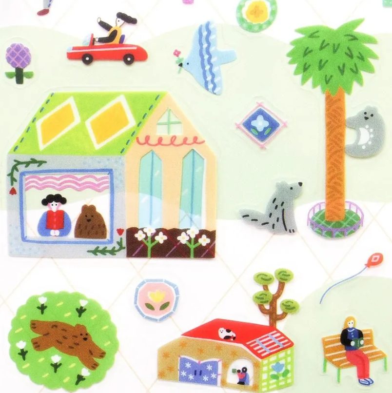 Cozyca Narumi Suzuki Stickers - A Day In Town