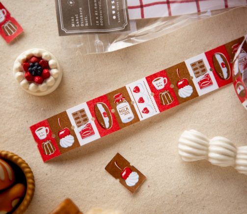 OURS Studio Afternoon Tea Time Label Sticker Roll