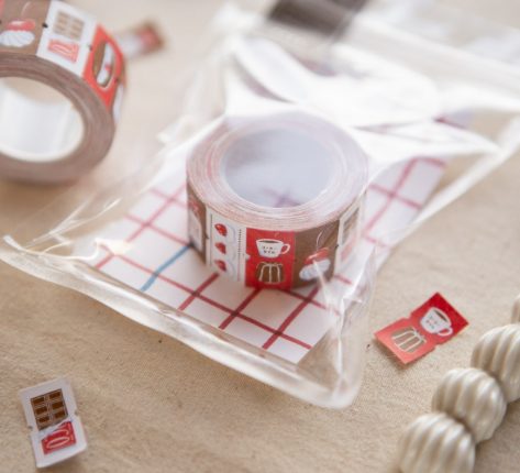 OURS Studio Afternoon Tea Time Label Sticker Roll