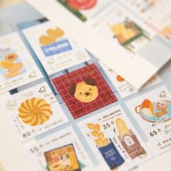 OURS Studio Stamp Sticker Pack - Bakery Cheers Stamp Sticker