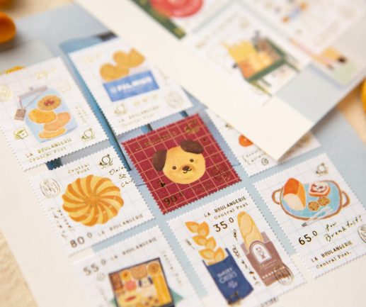 OURS Studio Stamp Sticker Pack - Bakery Cheers Stamp Sticker