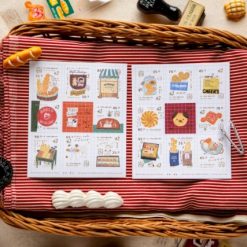 OURS Studio Stamp Sticker Pack - Bakery Cheers Stamp Sticker