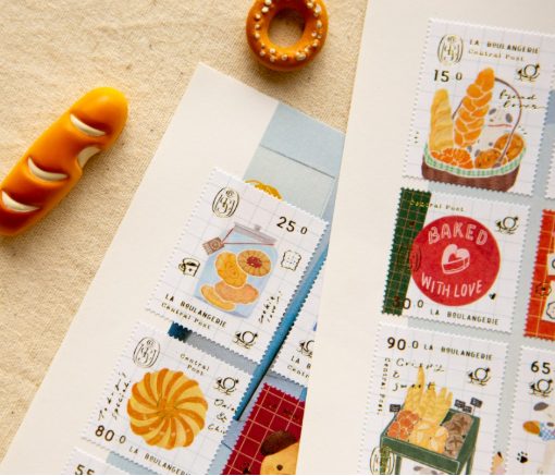 OURS Studio Stamp Sticker Pack - Bakery Cheers Stamp Sticker
