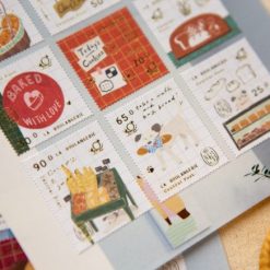 OURS Studio Stamp Sticker Pack - Bakery Cheers Stamp Sticker
