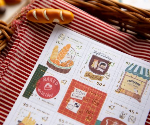 OURS Studio Stamp Sticker Pack - Bakery Cheers Stamp Sticker