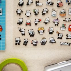 OURS Studio Sticker Sheet - Panda! Panda!