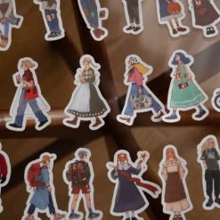 La Dolce Vita Tin Box Sticker Set - We Move Forward Happily