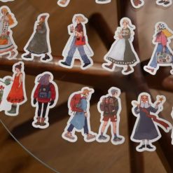 La Dolce Vita Tin Box Sticker Set - We Move Forward Happily