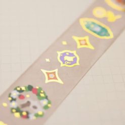 Thousand Skies Foiled Washi Tape - Animals in Frames