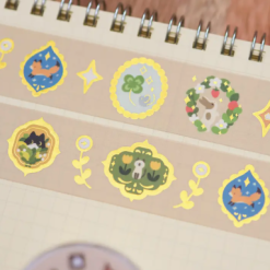 Thousand Skies Foiled Washi Tape - Animals in Frames