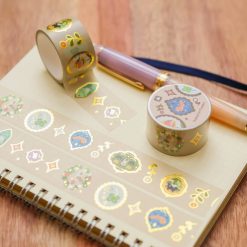 Thousand Skies Foiled Washi Tape - Animals in Frames