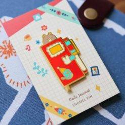 A Thousand Skies Enamel Pin - Daily Journal