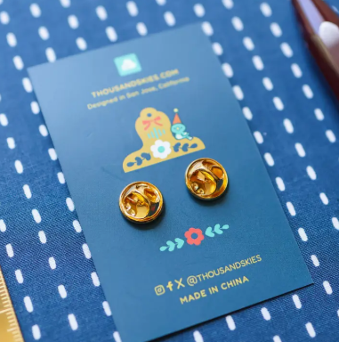 A Thousand Skies Enamel Pin - Shiny Pin