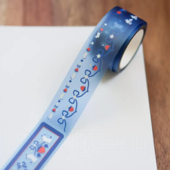 A Thousand Skies Kiss-Cut PET Tape - Strawberry Bunnies