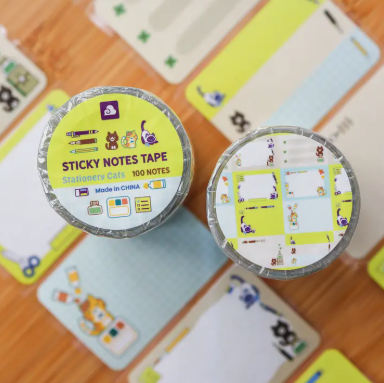 A Thousand Skies Paper Roll Labels - Stationery Cats
