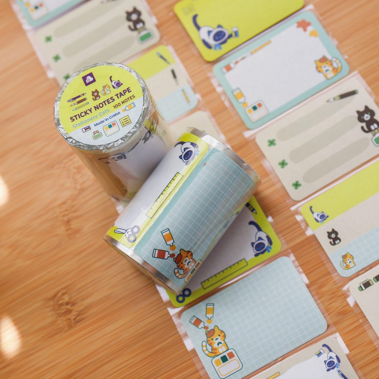 A Thousand Skies Paper Roll Labels - Stationery Cats