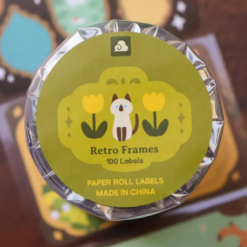 A Thousand Skies Paper Roll Labels - Retro Frames