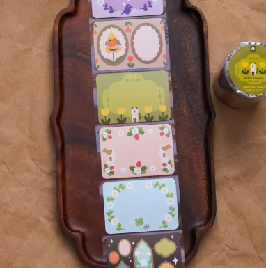 A Thousand Skies Paper Roll Labels - Retro Frames