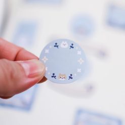 Thousand Skies Kiss-Cut Paper Roll Labels - Sparkles and Clouds