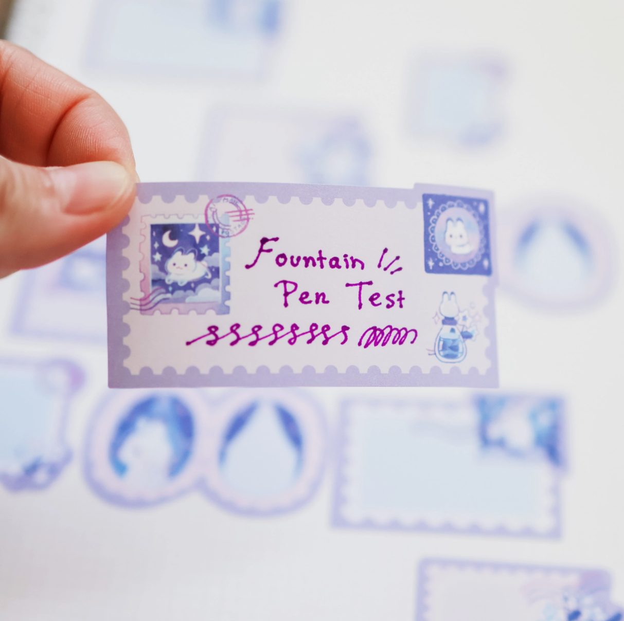 Thousand Skies Kiss-Cut Paper Roll Labels - Star Bouquet