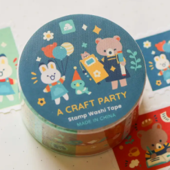Thousand Skies Stamp Washi Tape - A Craft Party