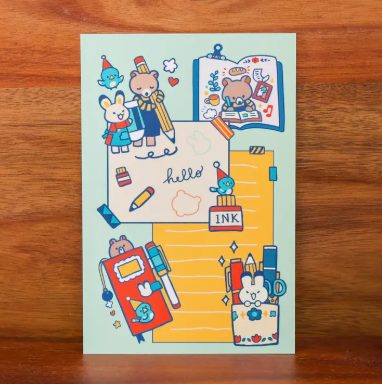 Thousand Skies Postcard - Journal and Craft