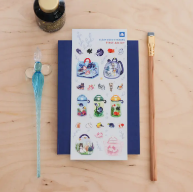 Thousand Skies Clear Sticker Sheet - First Aid Kit