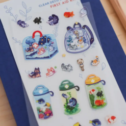 Thousand Skies Clear Sticker Sheet - First Aid Kit