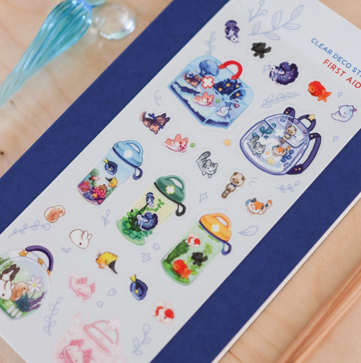 Thousand Skies Clear Sticker Sheet - First Aid Kit