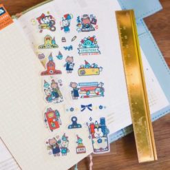 Thousand Skies Washi Sticker Sheet - Journal and Craft