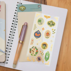 Thousand Skies Washi Sticker Sheet - Foiled Retro Frames