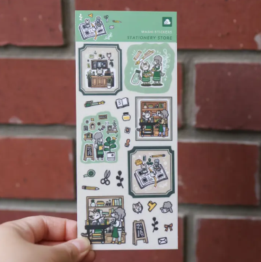 Thousand Skies Washi Sticker Sheet - Stationery Store