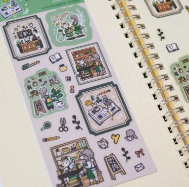 Thousand Skies Washi Sticker Sheet - Stationery Store