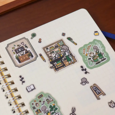 Thousand Skies Washi Sticker Sheet - Stationery Store