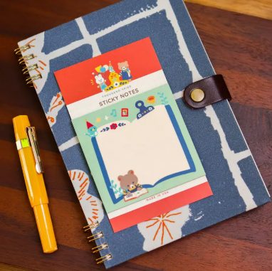 Thousand Skies Sticky Notes - Journaling Bear
