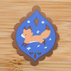 Thousand Skies Holographic Vinyl Sticker - Foxy Pendant