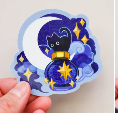 Thousand Skies Holographic Vinyl Sticker - Ink Potion