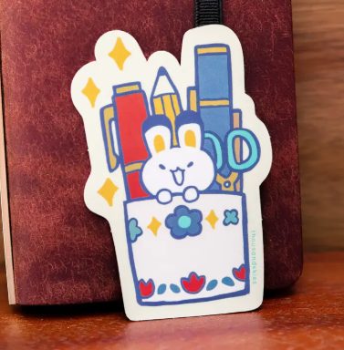 Thousand Skies Holographic Vinyl Sticker - Pen Holder