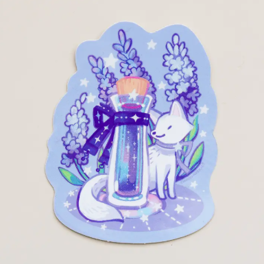 Thousand Skies Holographic Vinyl Sticker - Ink Potion & Fox
