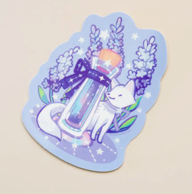 Thousand Skies Holographic Vinyl Sticker - Ink Potion & Fox